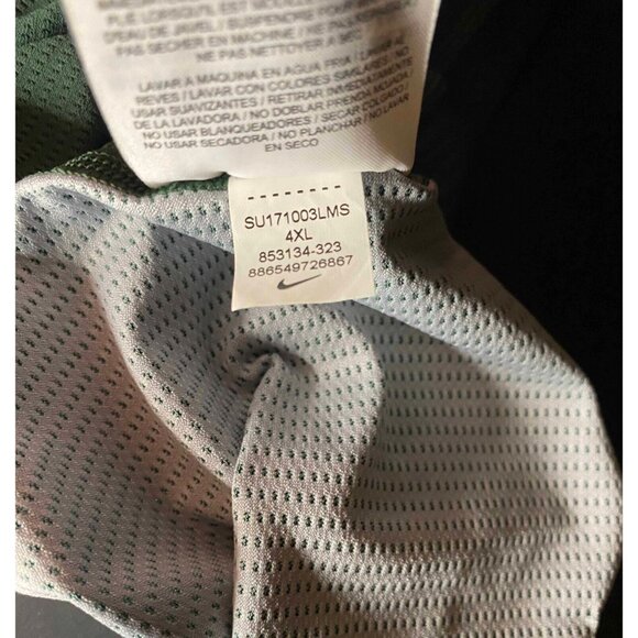 Nike x New York NY Jets NFL Ladies 4XL Green Performance Shirt 853134-323 - Picture 4 of 6